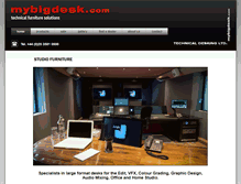 Tablet Screenshot of mybigdesk.com